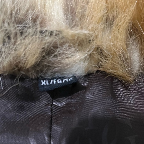 Guess Faux Fur Jacket - Brown - Picture 14 of 14